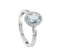 Anello Salvini Donna Sorrento in Oro bianco Acquamarina 20086520 - 20086520